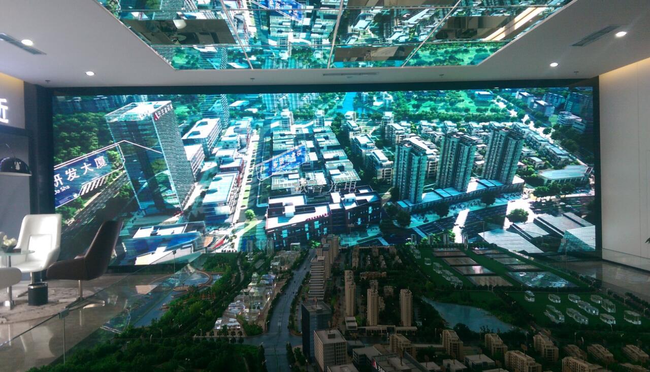 依鲁光电青岛LED显示屏项目天安数码城